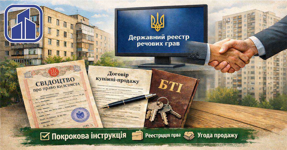 Як продати квартиру, яка не внесена до реєстру речових прав